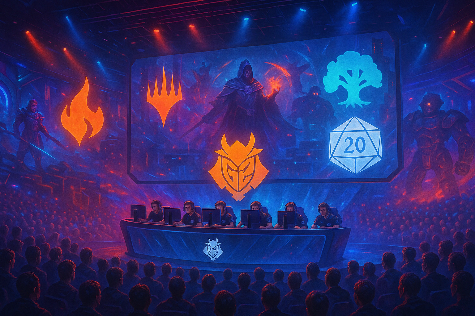 G2 Esports ja Wizards of the Coast yhdistävät voimansa – uutta odotettavissa e-urheilussa